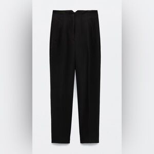 Zara High Waist Trousers | Black Trousers